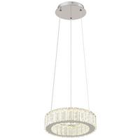 Viseča Led-svetilka Mucky, S Sijalko - barve kroma/prozorno, Konvencionalno, kovina/umetna masa (30/120cm) - Globo
