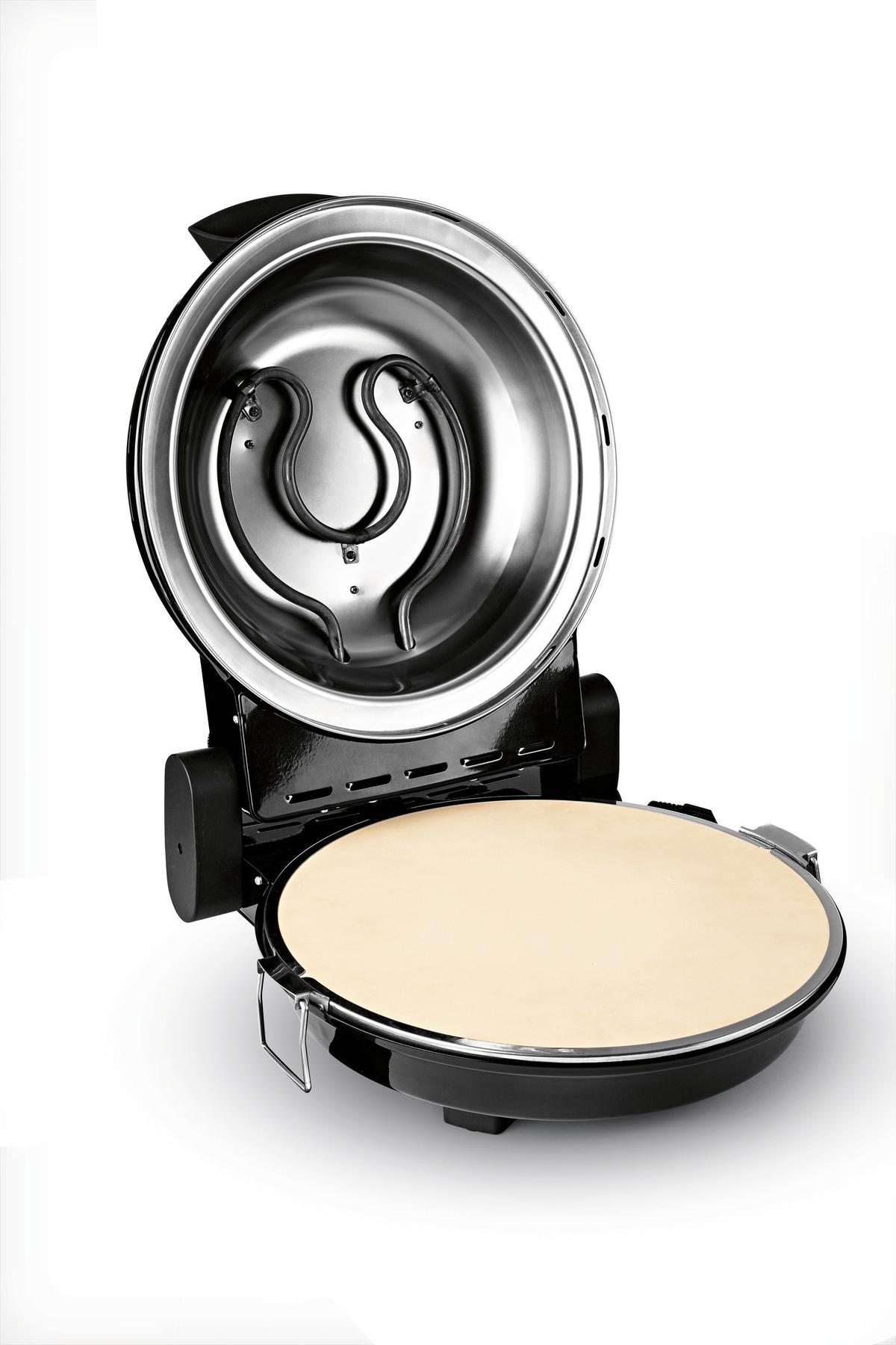 PIEC DO PIZZY 12282 - czarny, Basics, tworzywo sztuczne/metal (35,9/35,2/16,6cm)