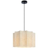LAMPA WISZĄCA REBECCA - kolor naturalny, Trend, tworzywo sztuczne/metal (38/120cm) - Novel