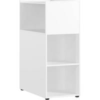 Raumteiler Ribera Weiß - Schwarz/Weiß, MODERN, Holzwerkstoff/Kunststoff (80/112/44cm) - Premium Living