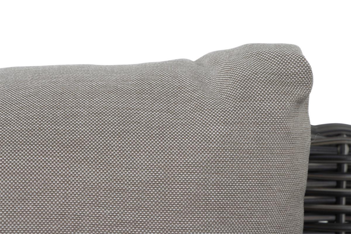 Loungegarnitur Corido Grau - Grau, Basics, Keramik/Kunststoff (302/88/219cm) - Siena Garden