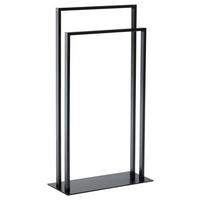 UCHWYT NA RĘCZNIK TEXAS 1 - czarny, Konventionell, metal (45/81/20cm) - Livetastic