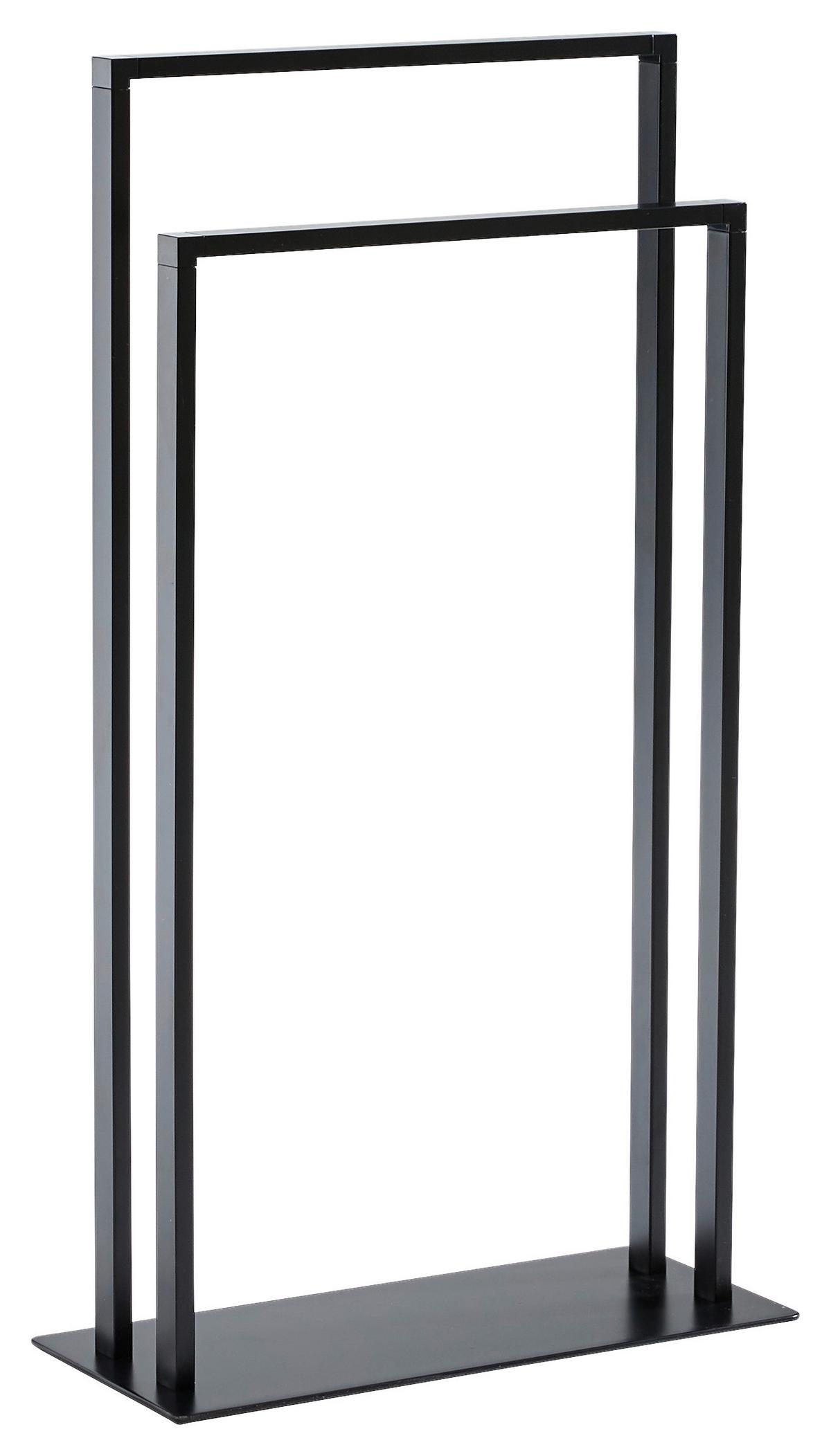 UCHWYT NA RĘCZNIK TEXAS 1 - czarny, Konventionell, metal (45/81/20cm) - Livetastic