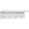 VÄGGHÄNGARE BENNY -SB- - vit, Modern, trämaterial (40/12/10cm) - Mömax