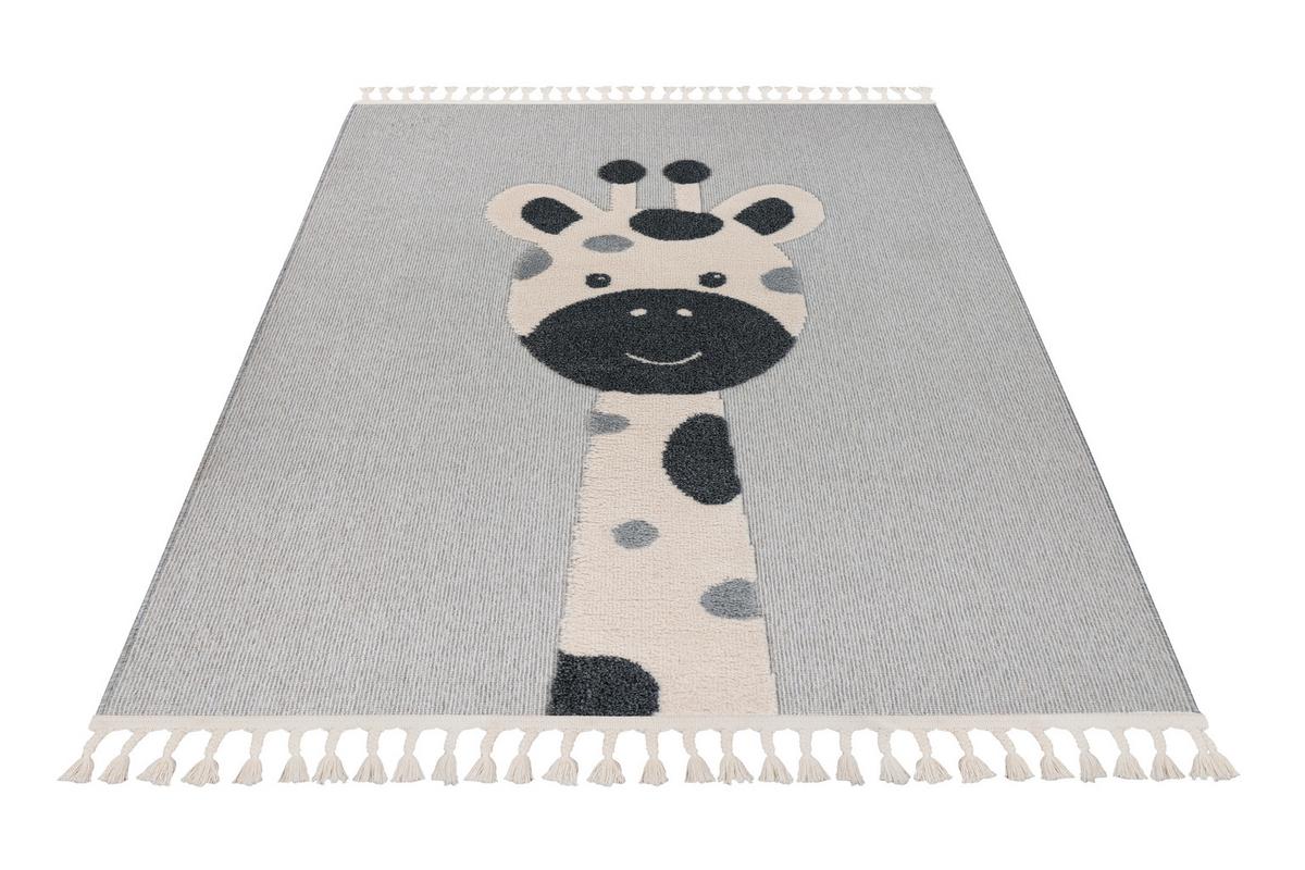 Covor pentru copii My Fano Gira, cca. 120x170cm - multicolor/gri, Basics, textil (120/170cm) - Obsession