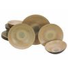 Jedilni Servis Neapel Sand, 16-Delni - rjava/peščene barve, Basics, keramika - Creatable
