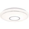 LED-DECKENLEUCHTE ROSS -AKT- - Weiß, KONVENTIONELL, Kunststoff/Metall (40/9cm) - Mömax