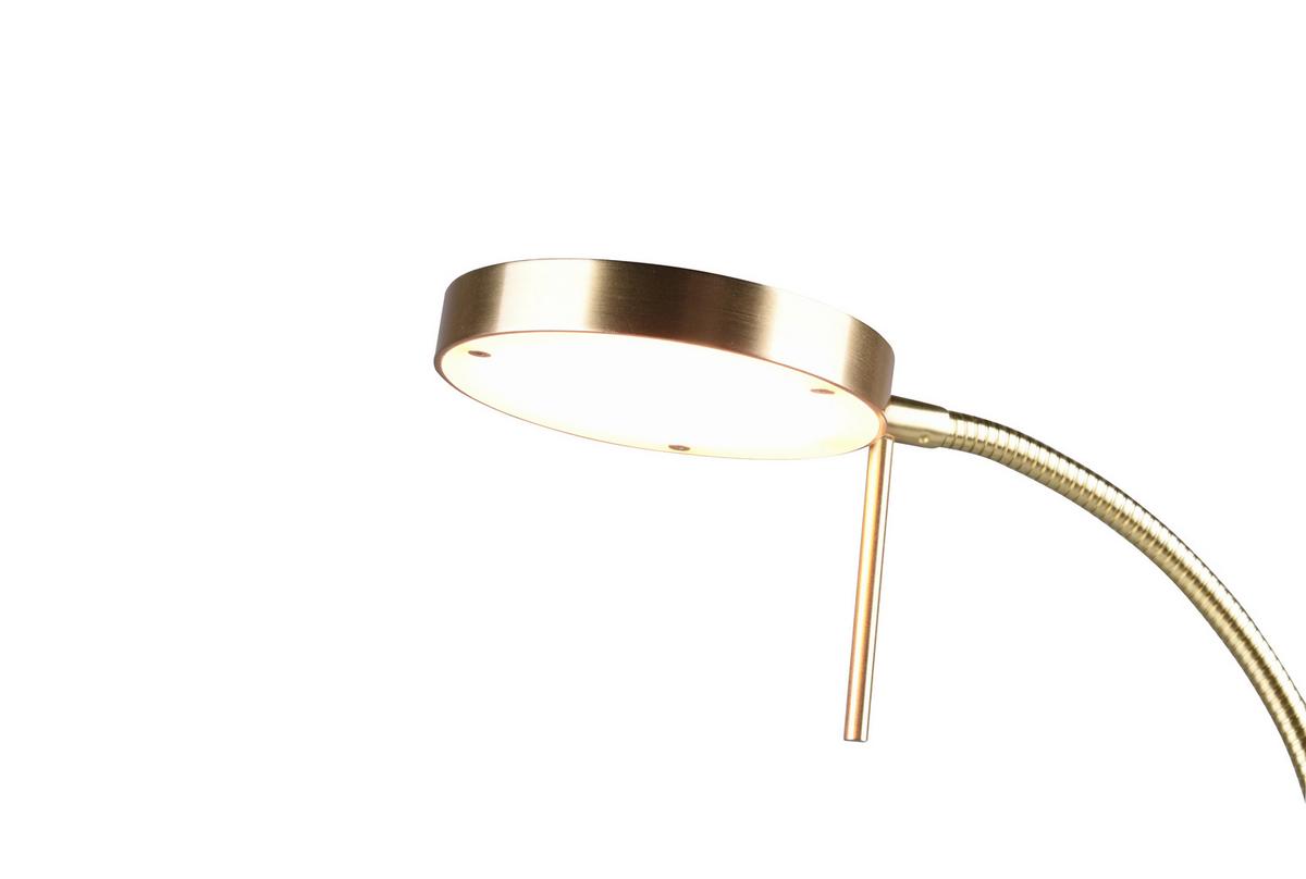 LED-Schreibistischleuchte Monza Gold max. 12 Watt - Basics (46/19/57cm) - Trio Leuchten