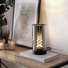 LED-BORDSLAMPA BLOH - kromfärg/svart, Modern, metall/glas (10/20cm) - Mömax