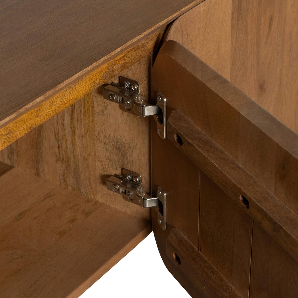 Lowboard Jerre Naturfarben B: 150cm - Naturfarben, Design, Holz (150/50/40cm) - Livetastic