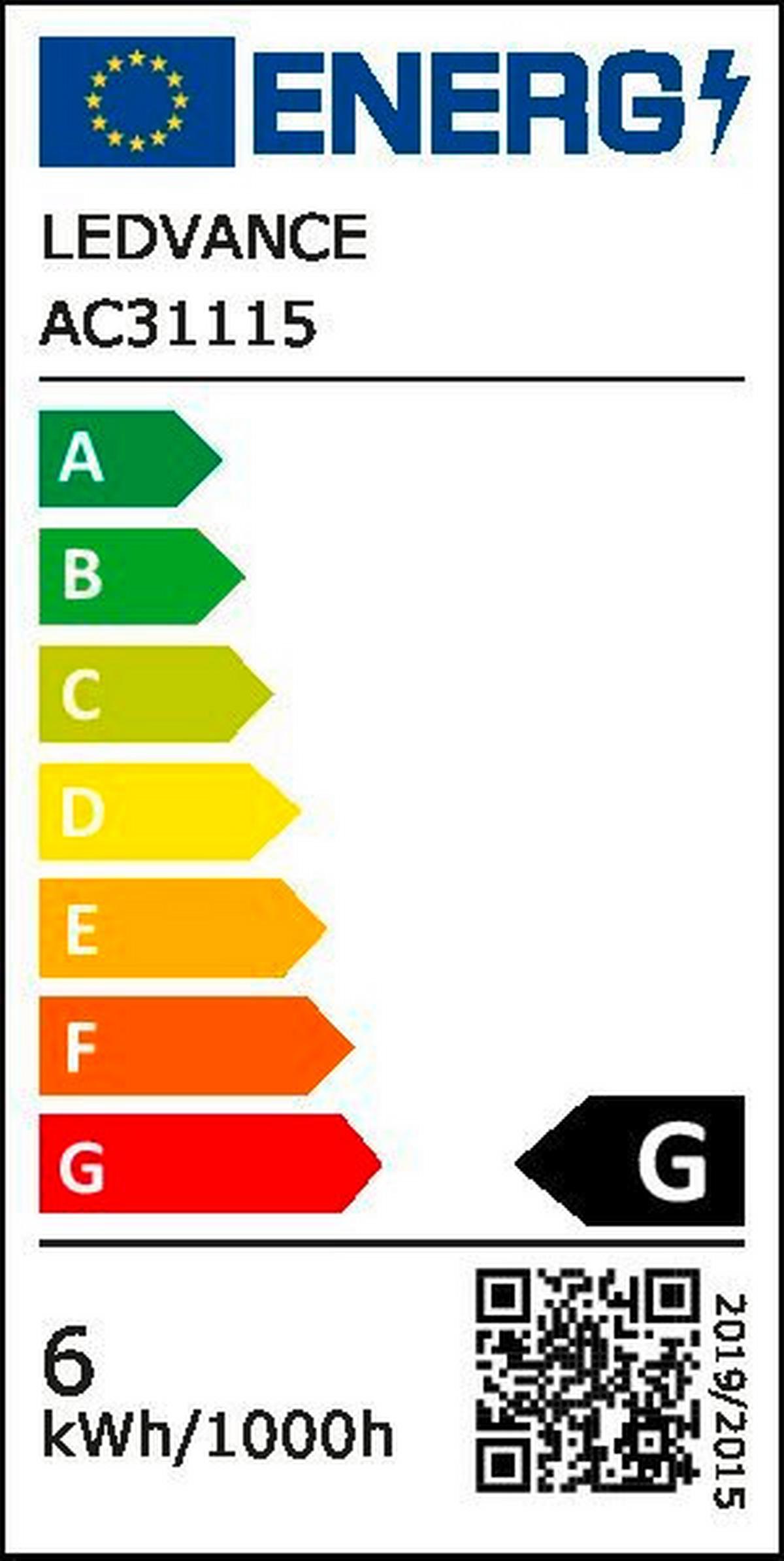 ŻARÓWKA LED LEDDAYLIGHTSENSORCLASSICA405.8 - biały, Basics, tworzywo sztuczne (6/10,8cm) - Osram