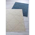 Webteppich Prestige Blau 160x220cm - Blau, Textil (160/220cm) - Mömax modern living