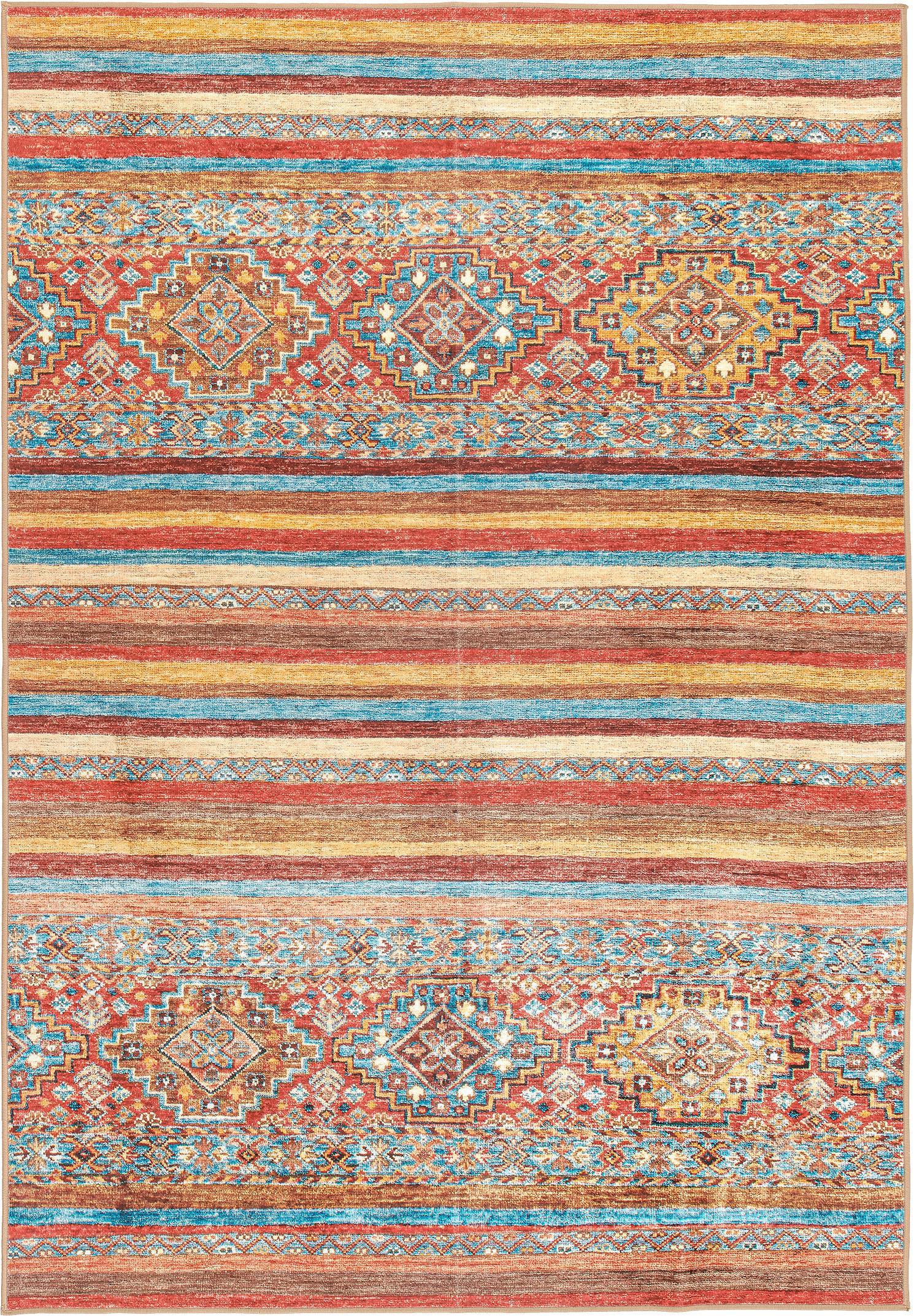 DYWAN VINTAGE AZMEO CORTEA-CLASSIC8178 - czerwony/różnokolorowy, Design, tkanina (160/230cm) - Lindorug