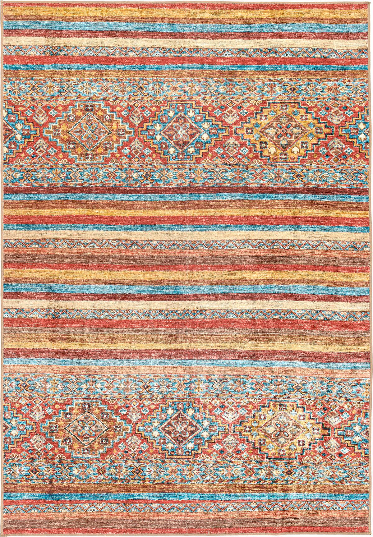 DYWAN VINTAGE AZMEO CORTEA-CLASSIC8178 - czerwony/różnokolorowy, Design, tkanina (160/230cm) - Lindorug