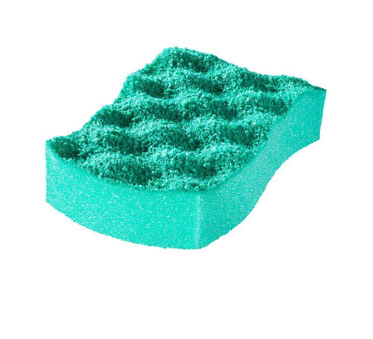 Mosogatószivacs Pur Active F10004 Vileda - zöld, Konventionell, textil - Vileda