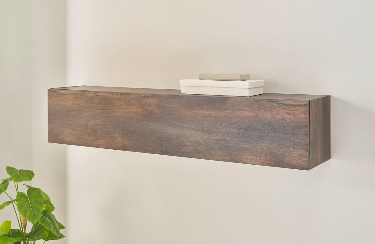 HÄNGEELEMENT LARGO - Eichefarben, Design, Holzwerkstoff (152/30/30cm) - MID.YOU