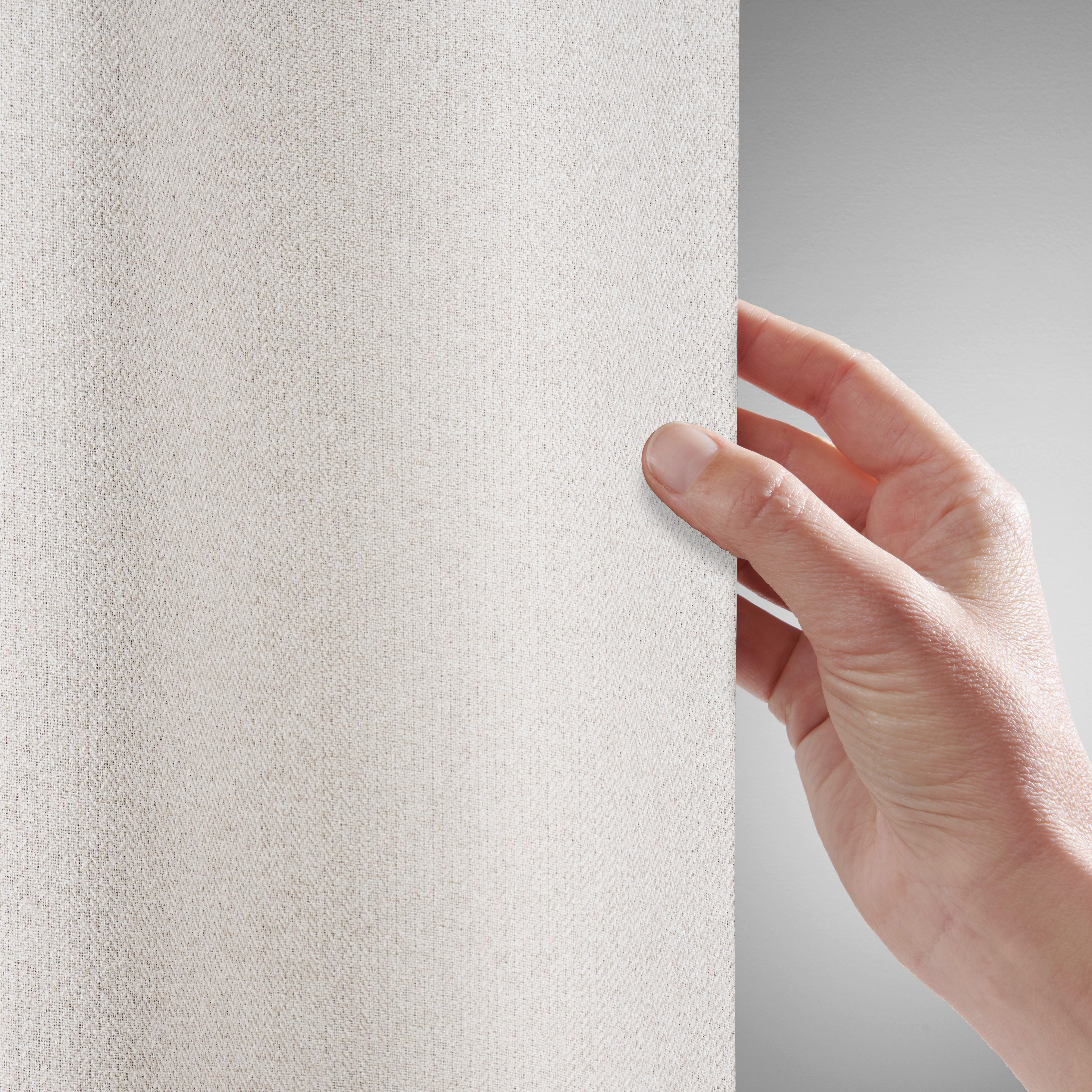 MÖRKLÄGGNINGSGARDIN ALLAN - vit, Romantik / Lanthus, textil (135/255cm) - Premium Living