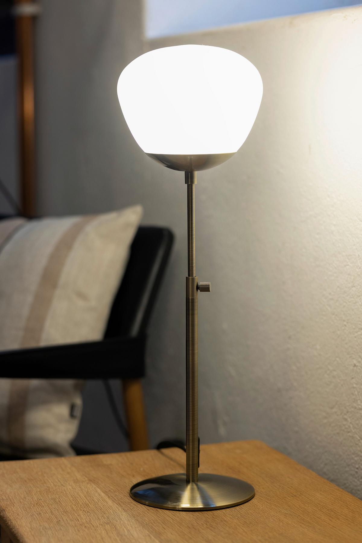 Tischleuchte Rise Small max. 40 Watt - Weiß, Basics (18/18/60cm) - Markslöjd