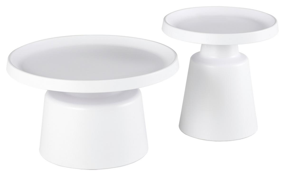Stolić Camden - bijela, Lifestyle, metal (70/50/70/50/41/50cm) - Modern Living