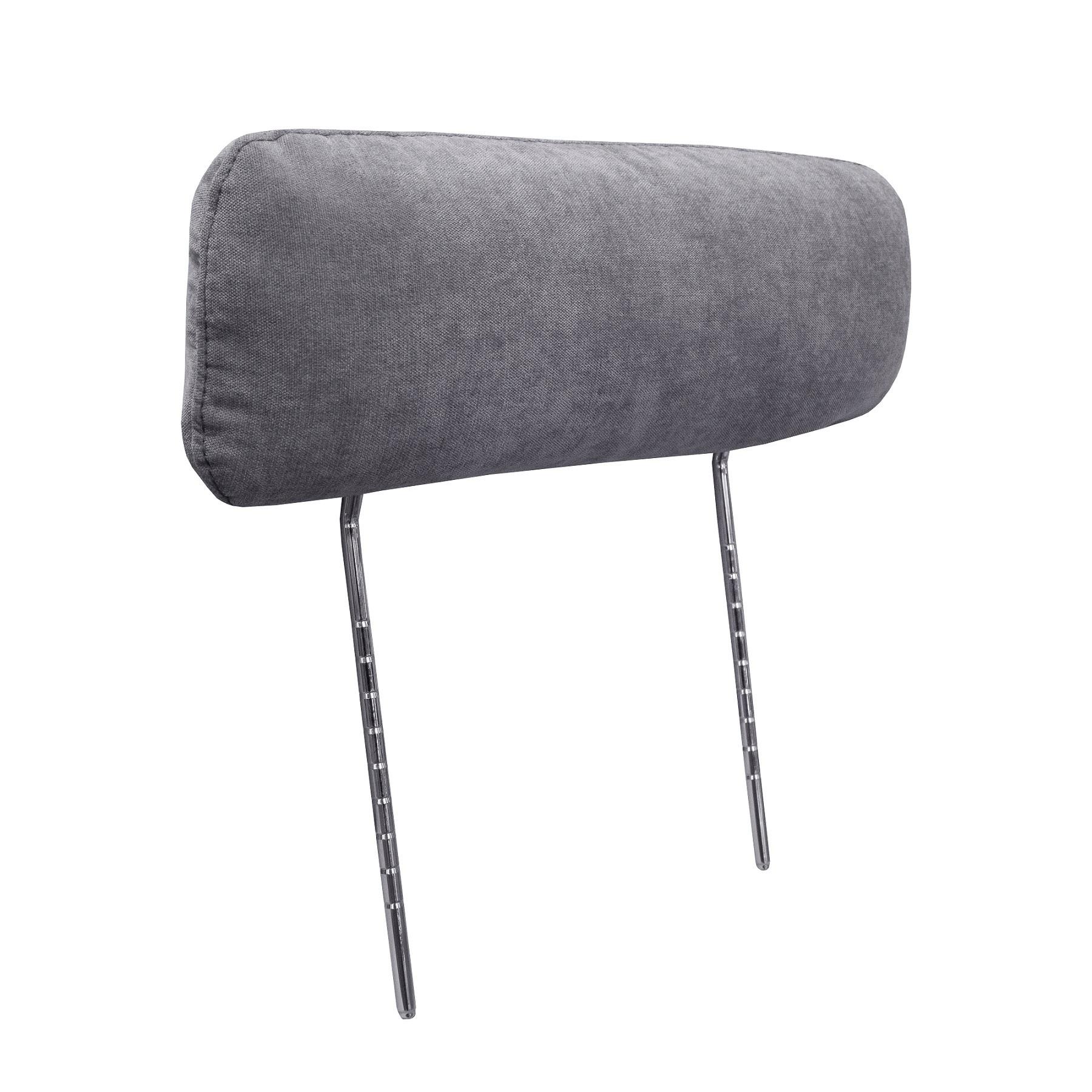 Fejtámla Baden - szürke, Design, textil/fém (52/20/15cm) - Premium Living