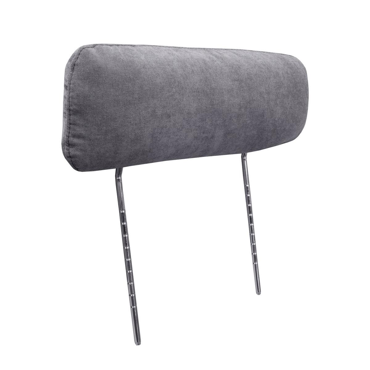 Fejtámla Baden - szürke, Design, textil/fém (52/20/15cm) - Premium Living