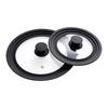 DECKEL-SET BLACK LINE - Schwarz, KONVENTIONELL, Glas/Kunststoff - Gourmesto