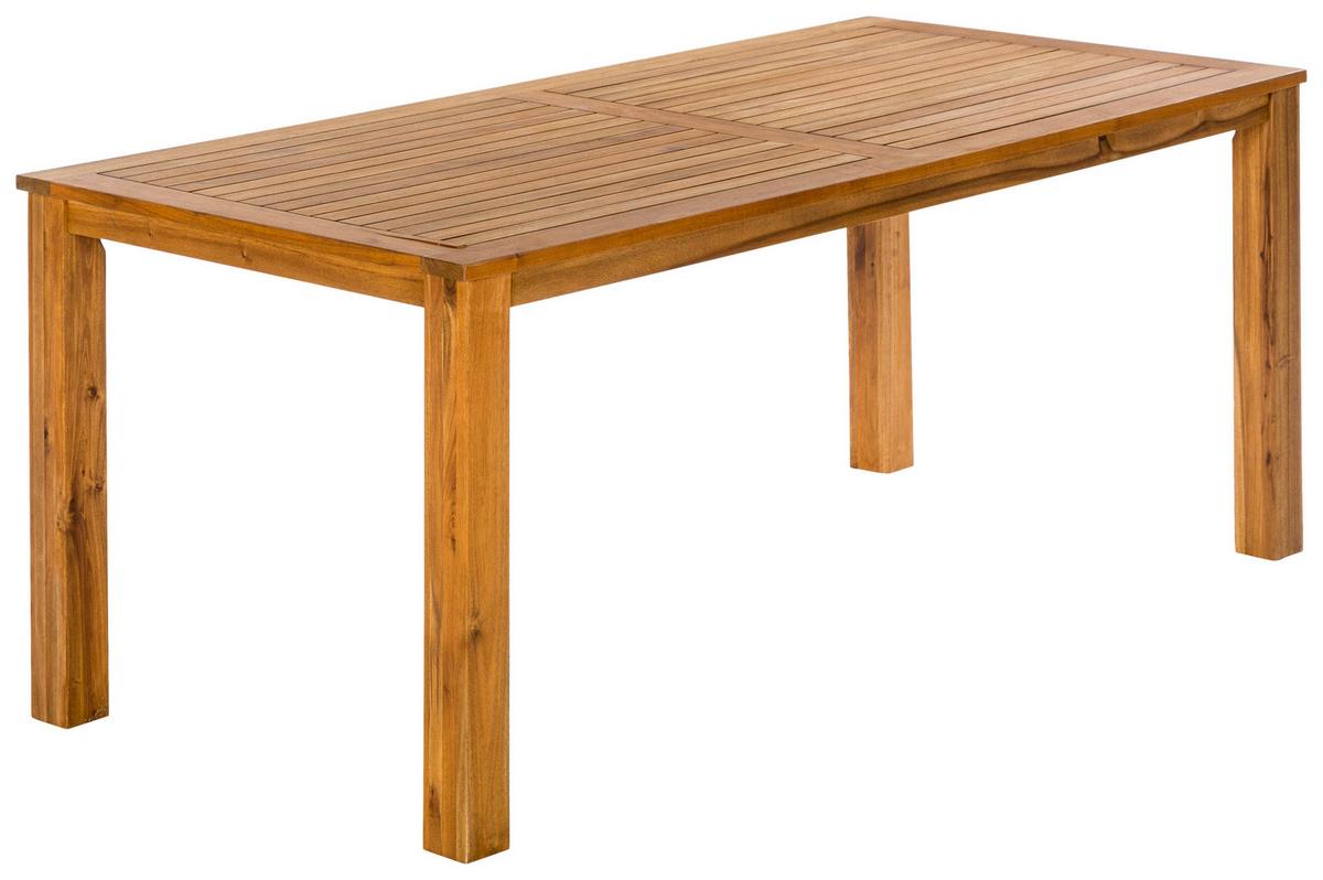 Vrtni Set Castilla, Akacija, 7-Delni - naravne barve, Moderno, umetna masa/les - Gardenson