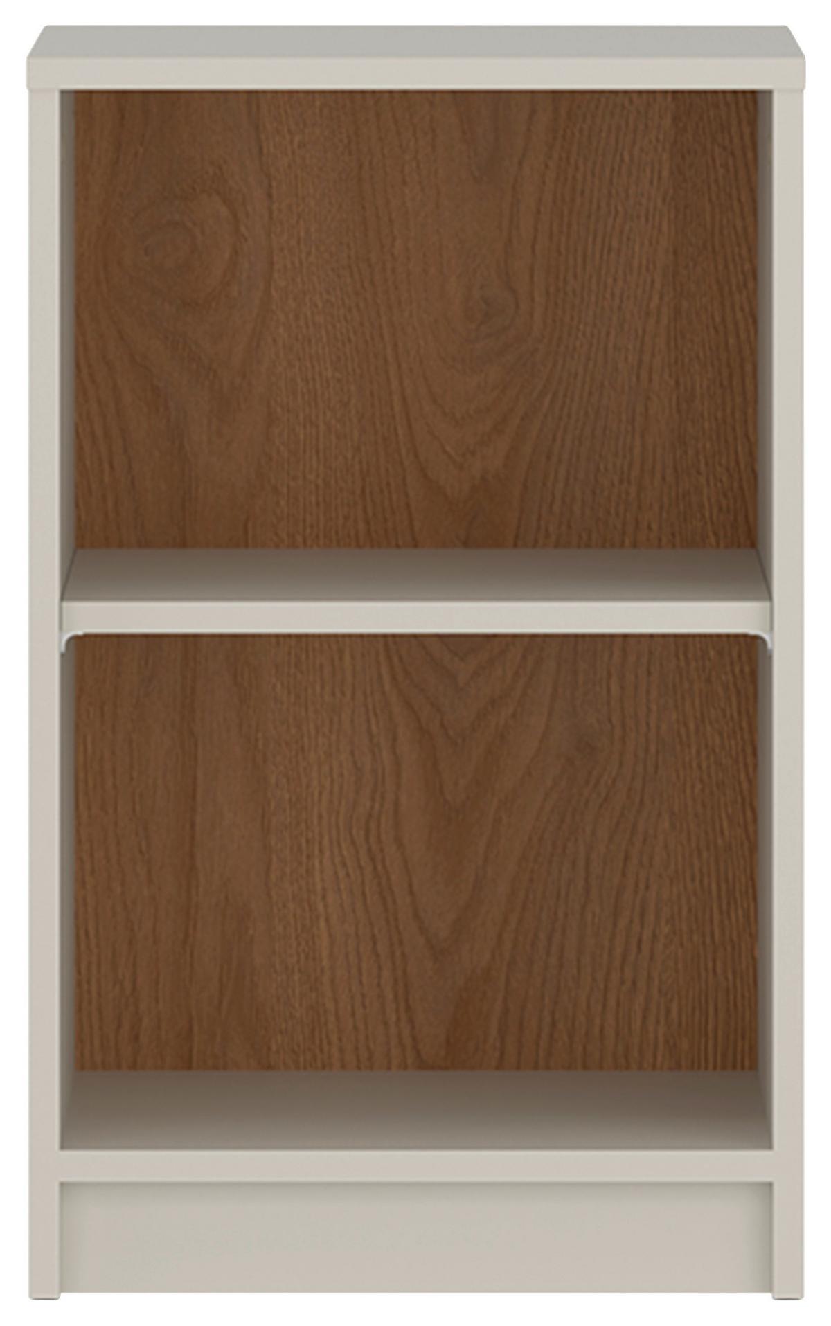 Polica Fano - kašmir/boje hrasta, Moderno, drvni materijal/plastika (40/64,1/40cm) - Modern Living