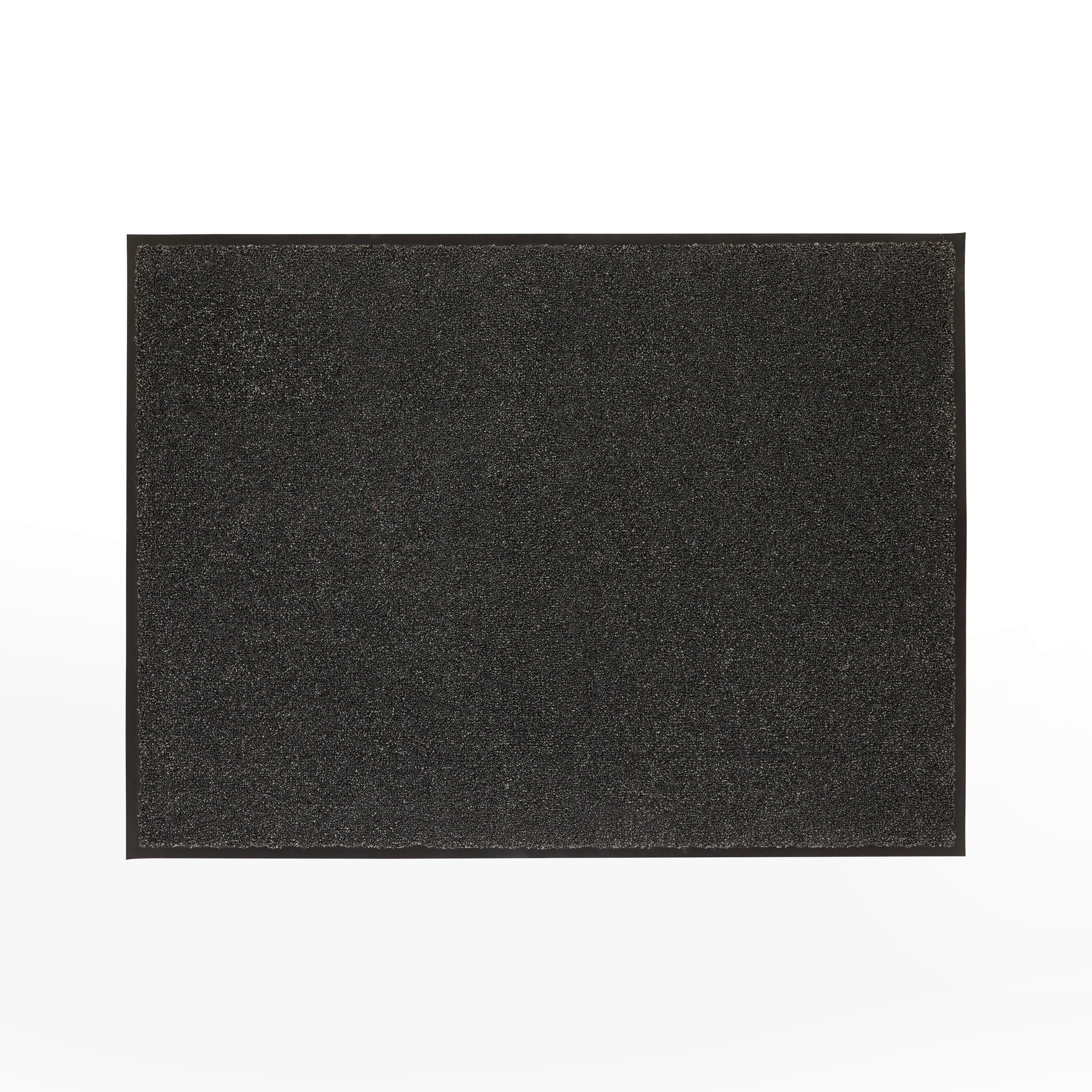 DÖRRMATTA EDEN - antracit, Modern, plast (60/80cm) - Modern Living