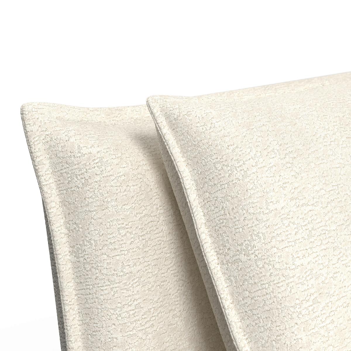 Schlafsofa Macy Bouclé Weiß - Weiß, MODERN, Textil/Metall (140/35/63cm) - Bessagi Home