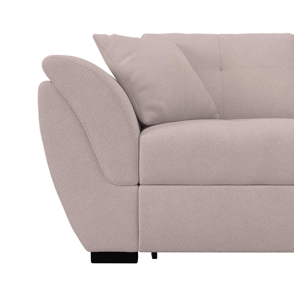 Kutna Garnitura Berisso - crna/sivo-bež, Konvencionalno, tekstil (278/187cm) - Ondega