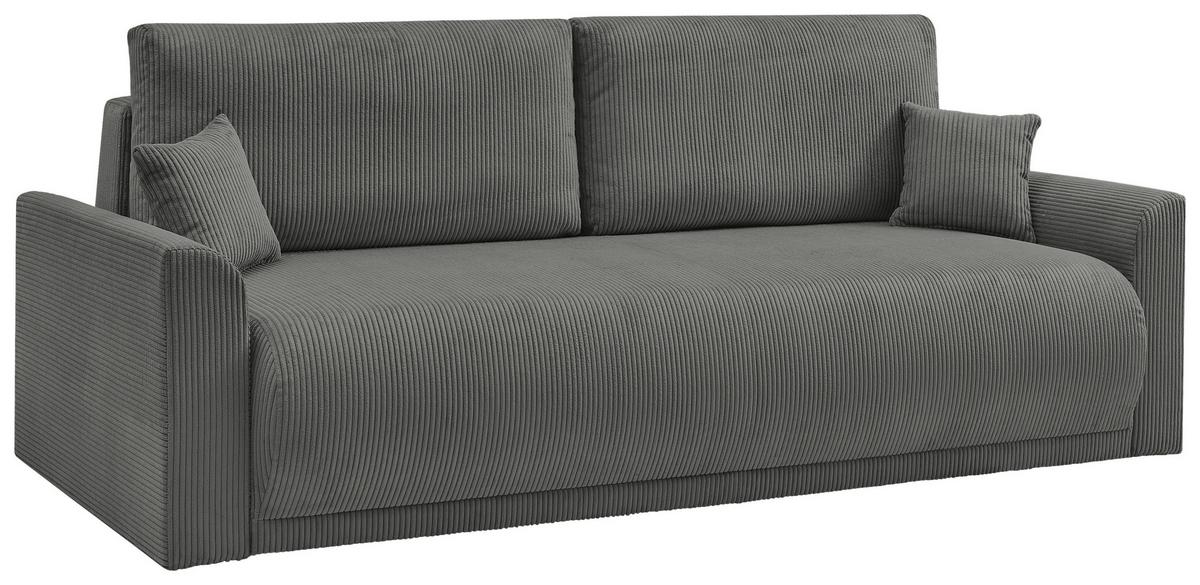 Trosjed Na Razvlačenje Kim - tamno siva, Moderno, drvo (234/90/103cm) - Modern Living