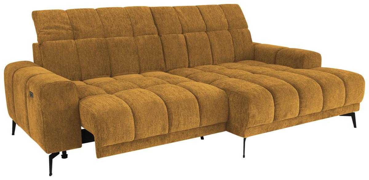 Kutna Garnitura Laya - boje senfa, Moderno, tekstil (250/155cm) - Premium Living