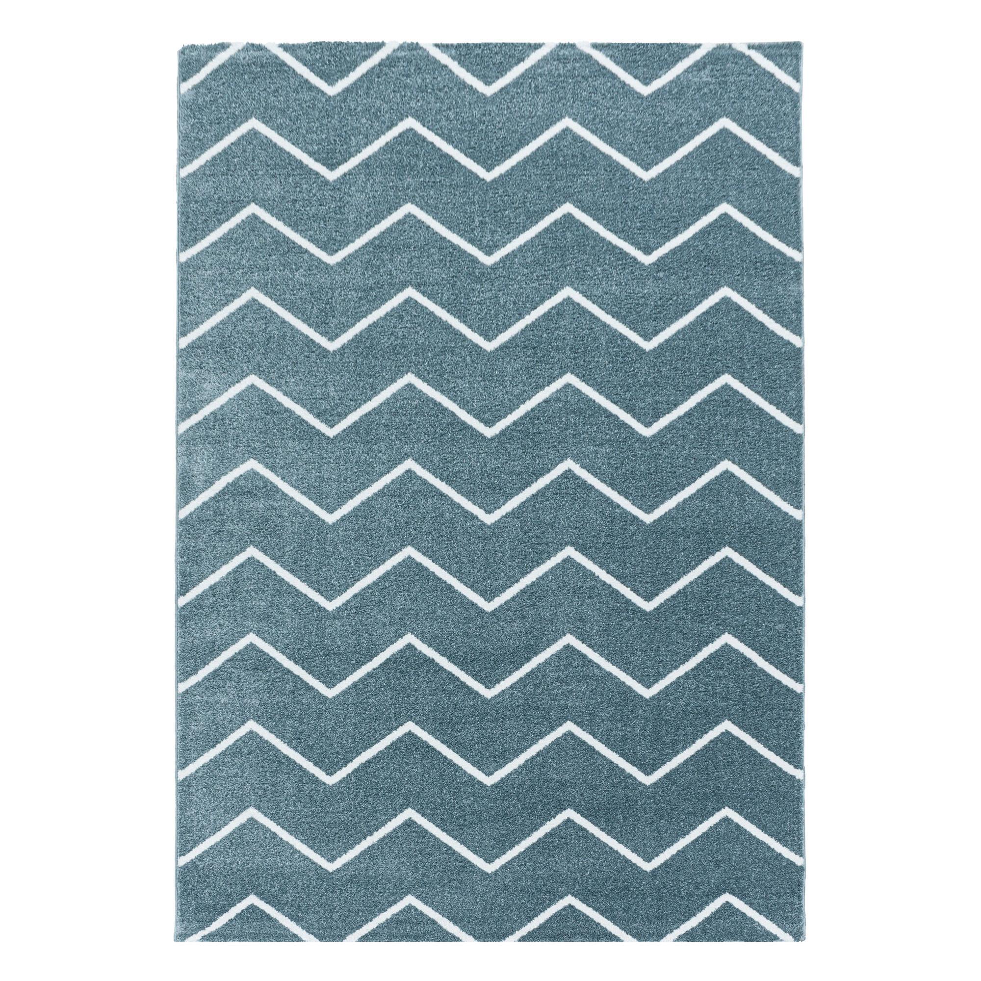 Shaggy Rio Blau ca. 80x250cm - Blau, Basics, Textil (80/250cm)
