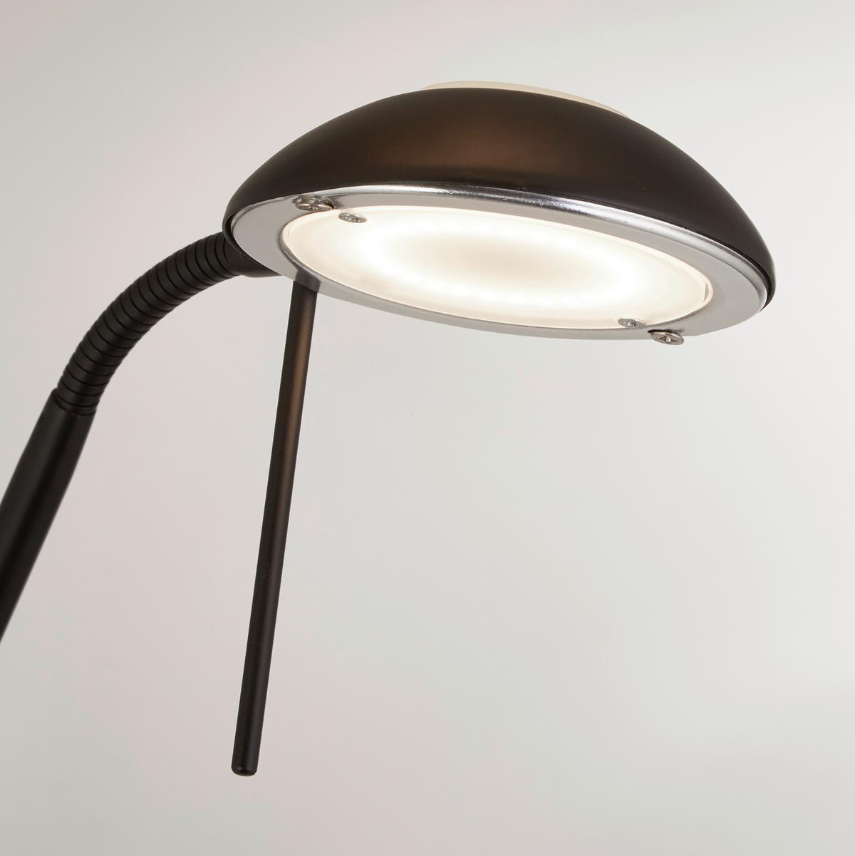 Led Mennyezetvilágító Lámpa Eu32019bk - fekete, Basics, üveg/fém (25.4/29/177cm)