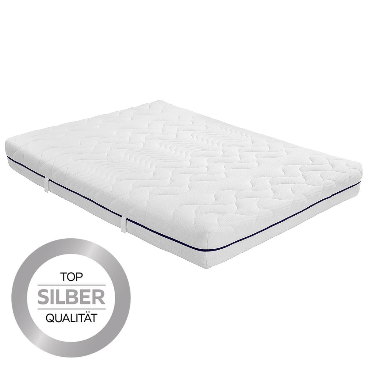 Saltea din spumă poliuretanică 140/200 Ergo-Duo - alb, textil (140/200cm) - Mömax