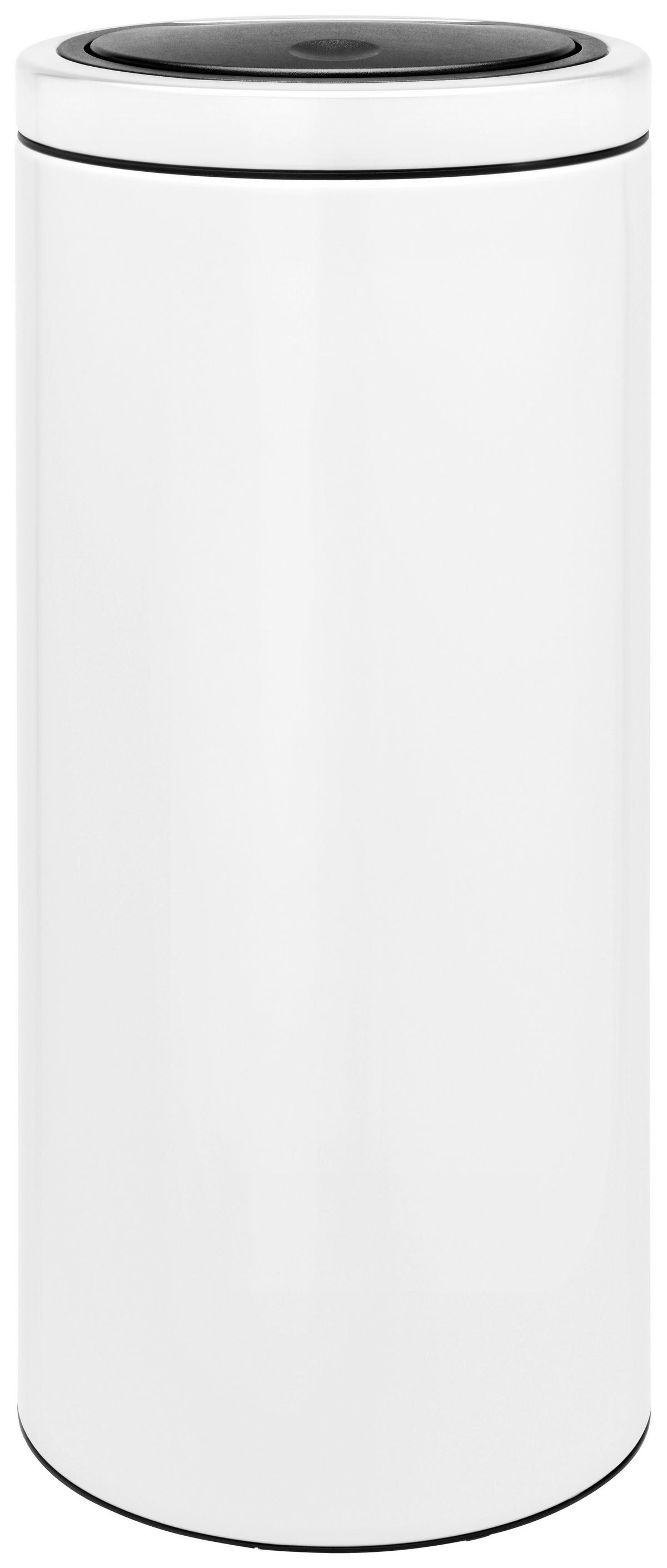 KOSZ NA ODPADY 483240 - biały, Basics, metal (29,3/67,9/38,0cm) - Brabantia