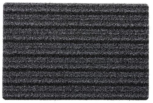 Fussmatte Washington in Anhtrazit/Grau ca. 40x60cm - Anthrazit/Grau, Konventionell, Kunststoff (40/60cm) - Modern Living
