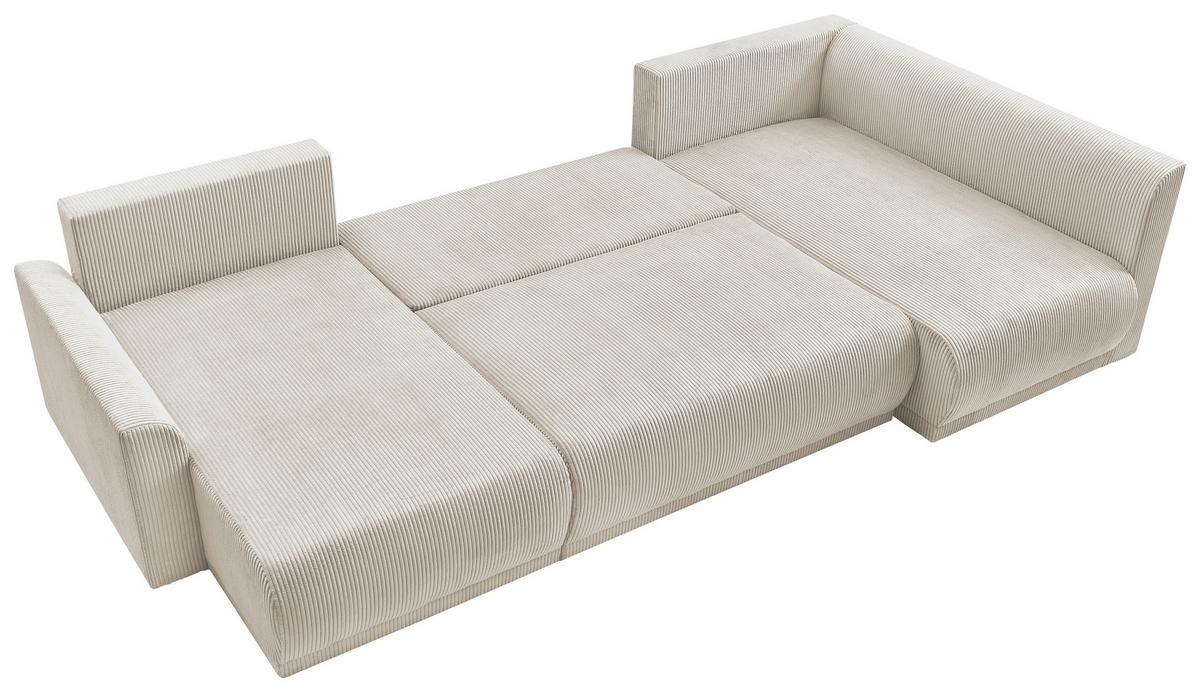 Coltar Kim - crem, Modern, lemn (146/313/160cm) - Modern Living