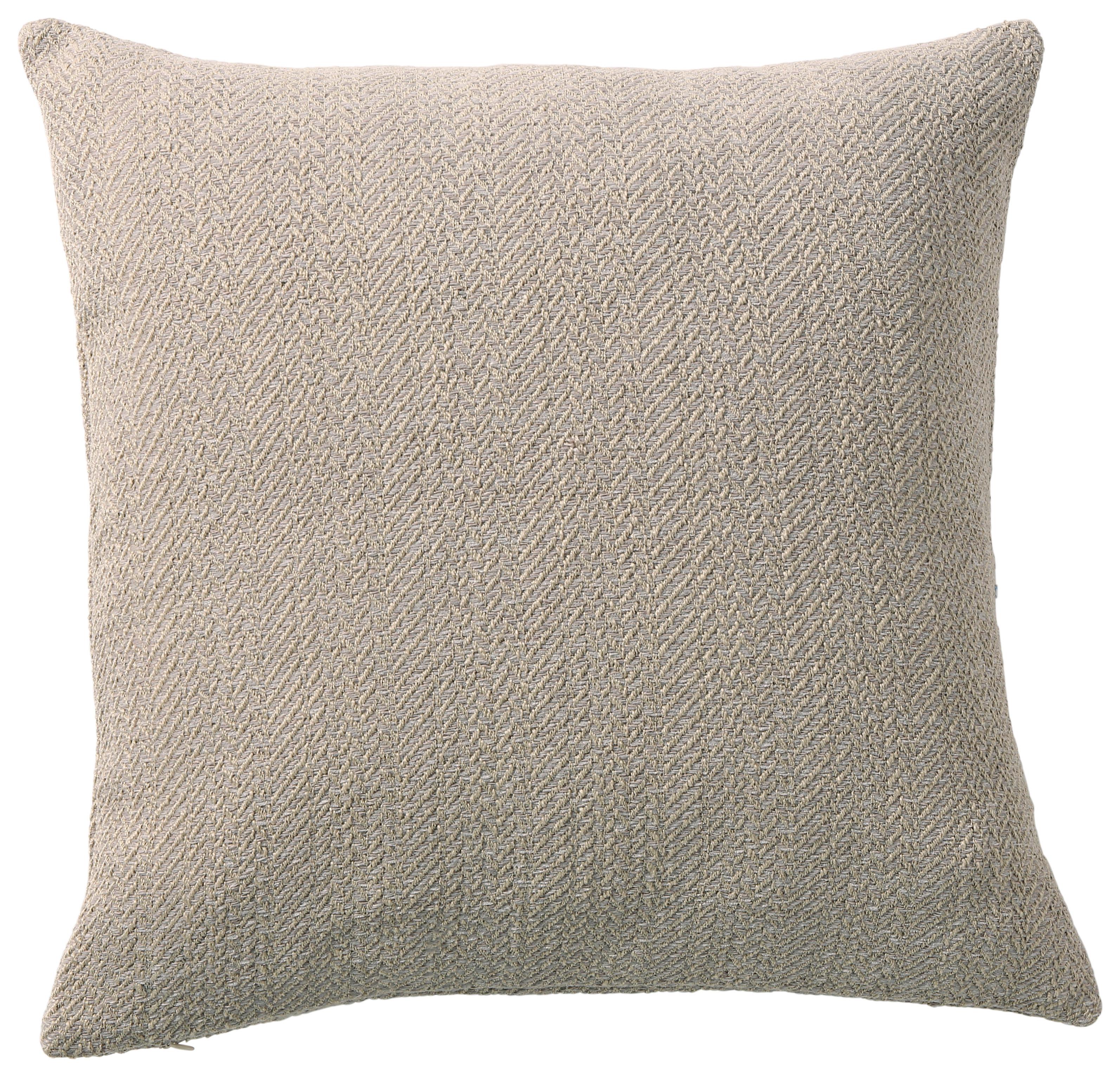 Kissenhülle Mary Zickzack ca. 45x45cm - Hellgrau, MODERN, Textil (45/45cm) - Mary's