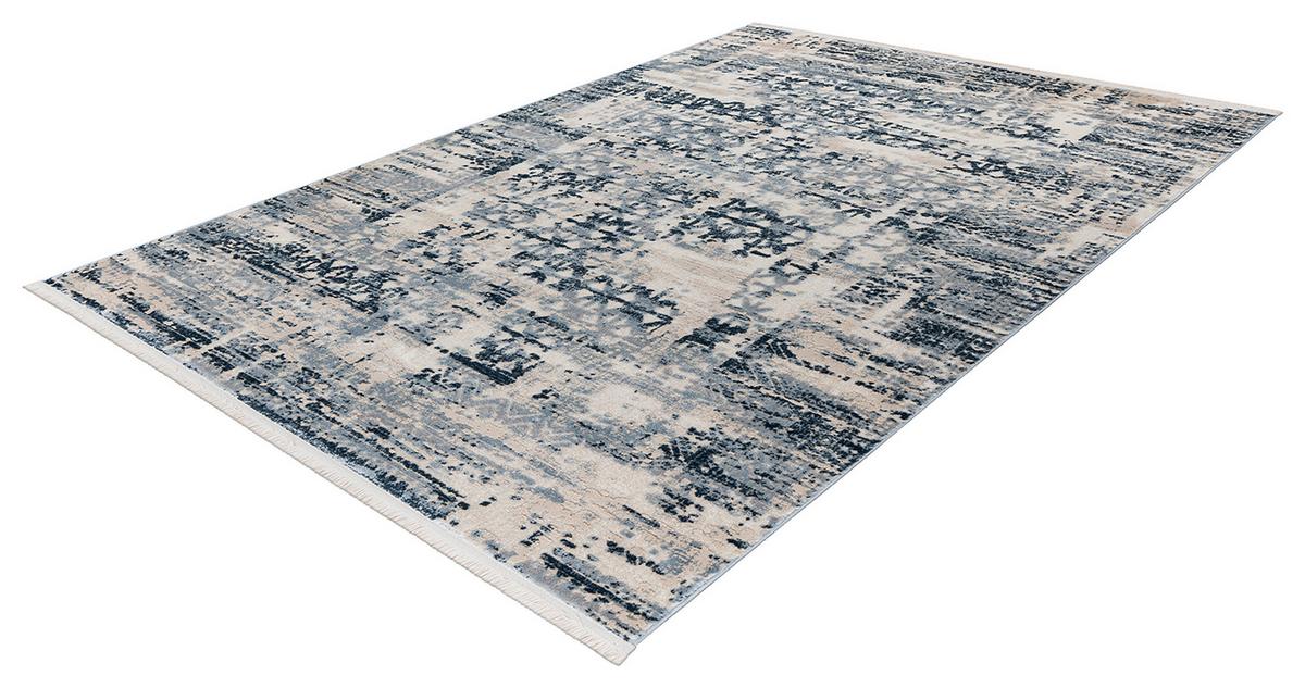 Vintage-teppich Adeon 300 - Blau, Konventionell, Textil (120/170cm) - Kayoom
