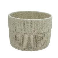 Coș Casei Round L - culoare natur, Konventionell, hârtie/metal (28/20cm) - Mömax