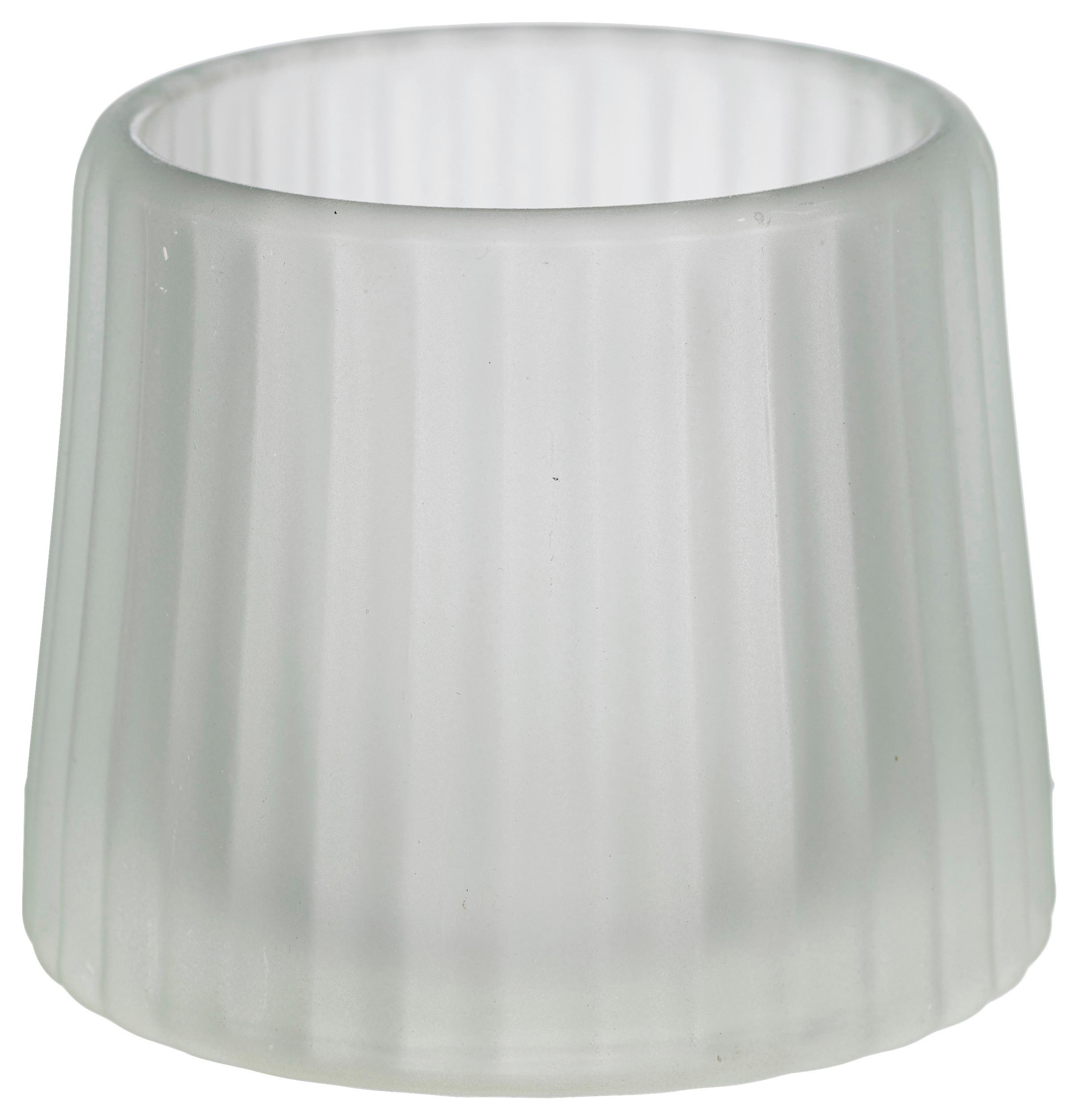 Teamécsestartó Tilburg I - zsályazöld/rózsaszín, Konventionell, Üveg (8,2/7cm) - Modern Living