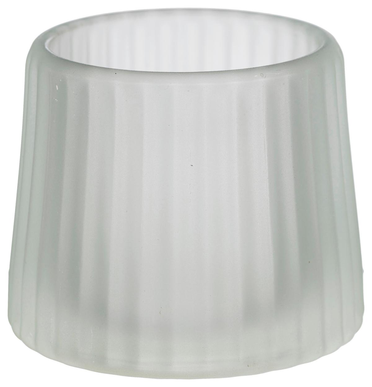 Teamécsestartó Tilburg I - zsályazöld/rózsaszín, Konventionell, Üveg (8,2/7cm) - Modern Living