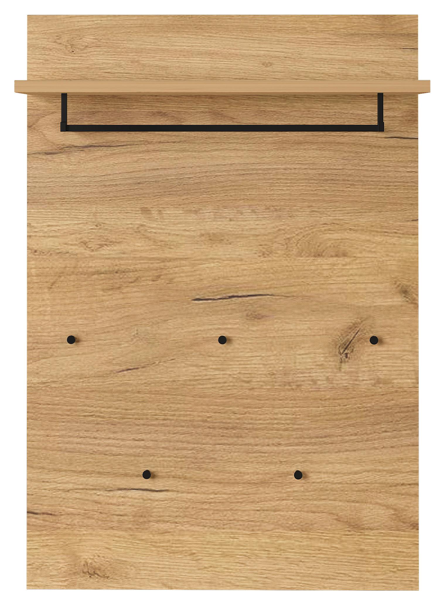 GARDEROBENPANEEL GW-FREMONT - Eichefarben, KONVENTIONELL, Holzwerkstoff (75/110/30cm) - Germania