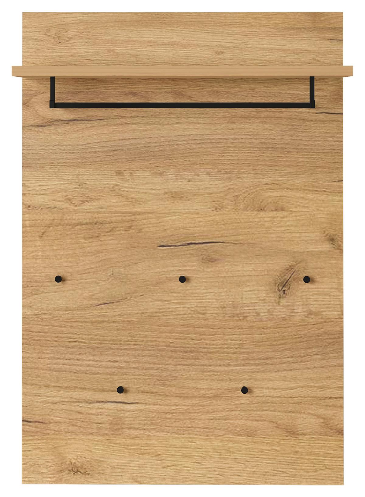 GARDEROBENPANEEL GW-FREMONT - Eichefarben, KONVENTIONELL, Holzwerkstoff (75/110/30cm) - Germania