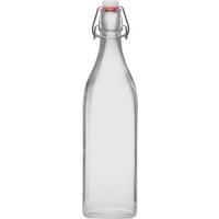 Universalflasche Swing aus Glas ca. 1l - Klar, Glas (1l) - Modern Living