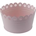 Pflanzentopf Vicky in Rosa - Rosa, Metall (19,5/10,5cm) - MÖMAX modern living