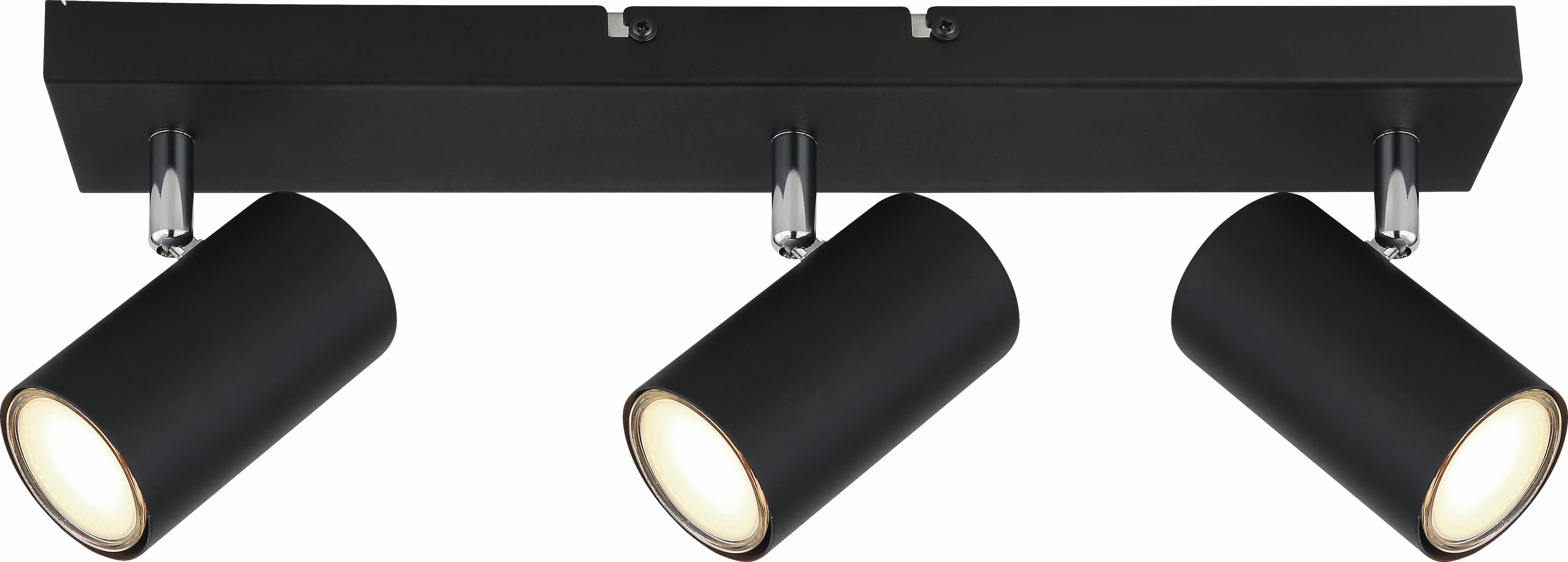 Strahler Witmo in Schwarz max. 35 Watt - Schwarz, MODERN, Metall (41/6/12cm) - Mömax
