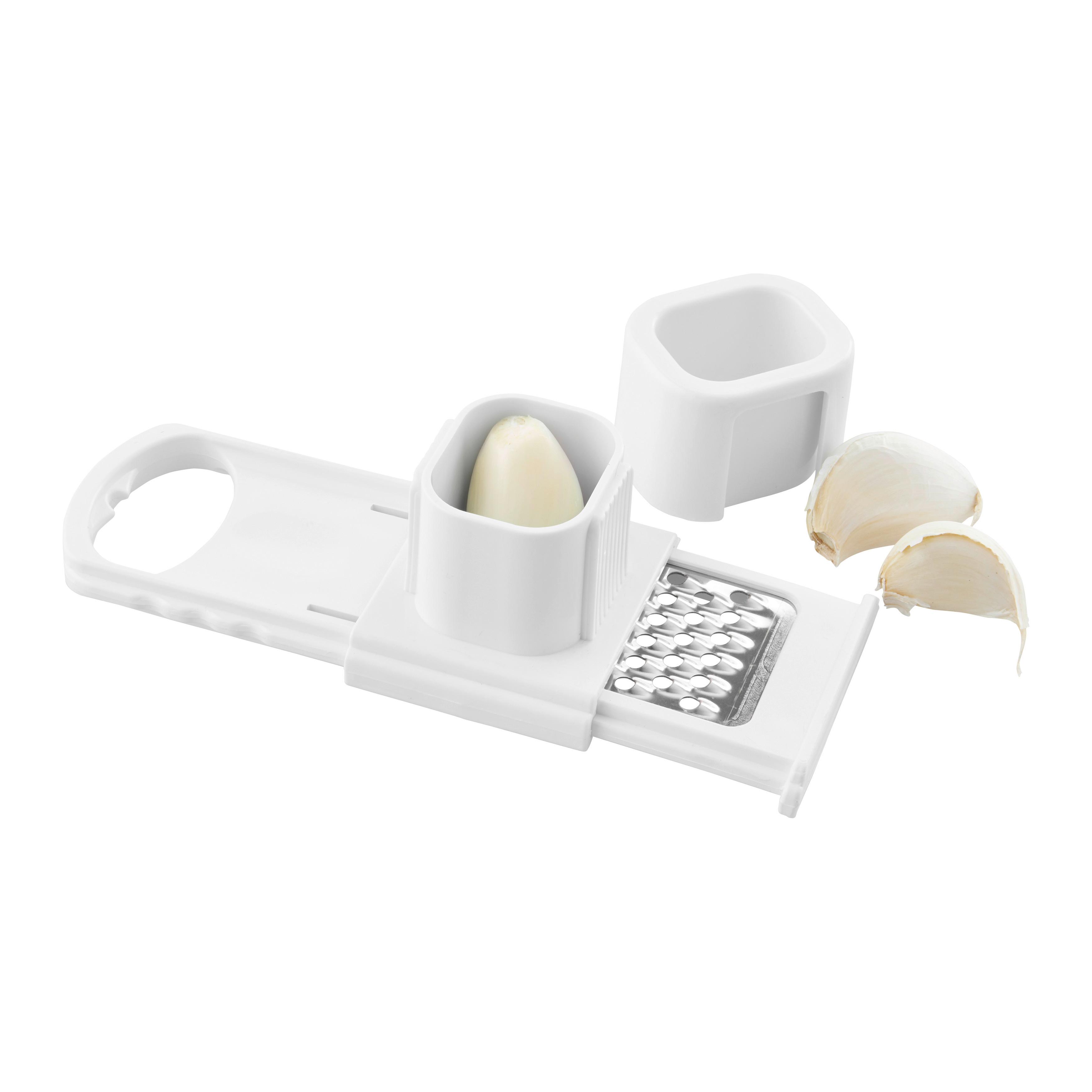Reibe Barbara Weiß - Weiß, KONVENTIONELL, Kunststoff/Metall (14,5/5,3/4,5cm) - Mömax